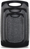 Set of 3 Cutting Boards with Juice Grooves & Carrying Handle B88183