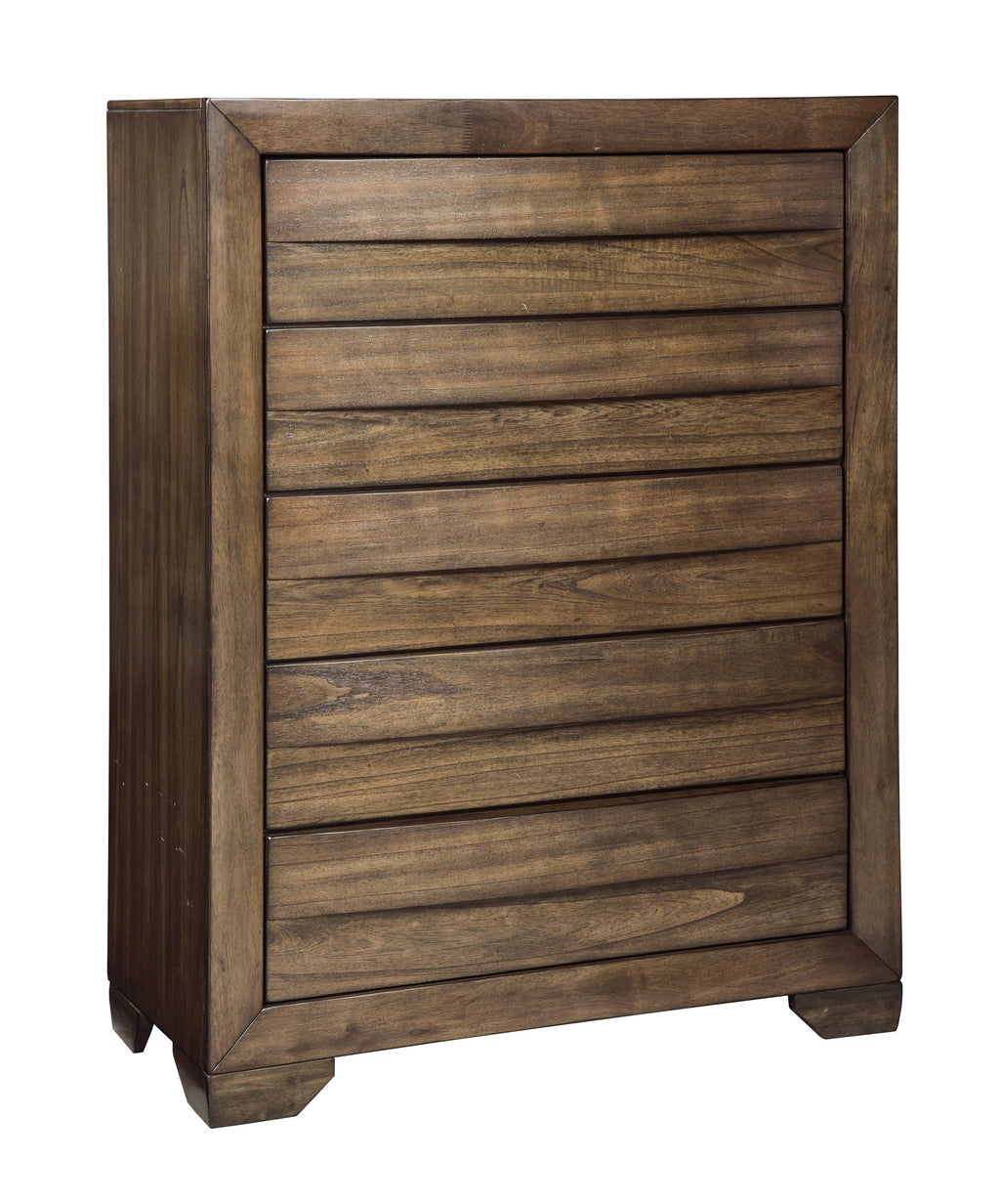 Brown 5 Drawer Chest P787780