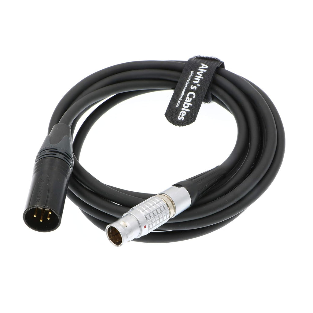 XLR 4 Pin Male to 6 Pin Male Cable Pack of 2 K227