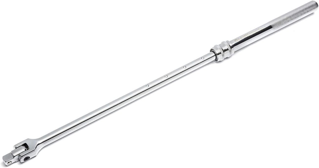 1/2" Drive Extendable Flex Handle/Breaker Bar, 18" -24", Pack of 2 G819