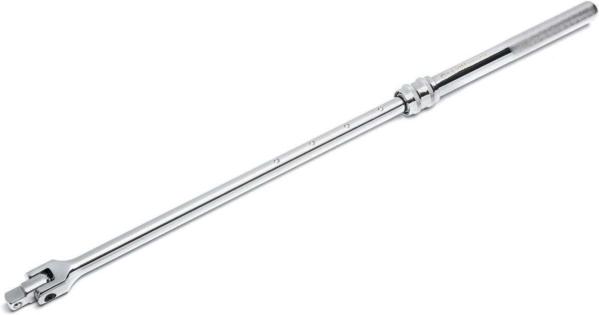 1/2" Drive Extendable Flex Handle/Breaker Bar, 18" -24", Pack of 2 G819