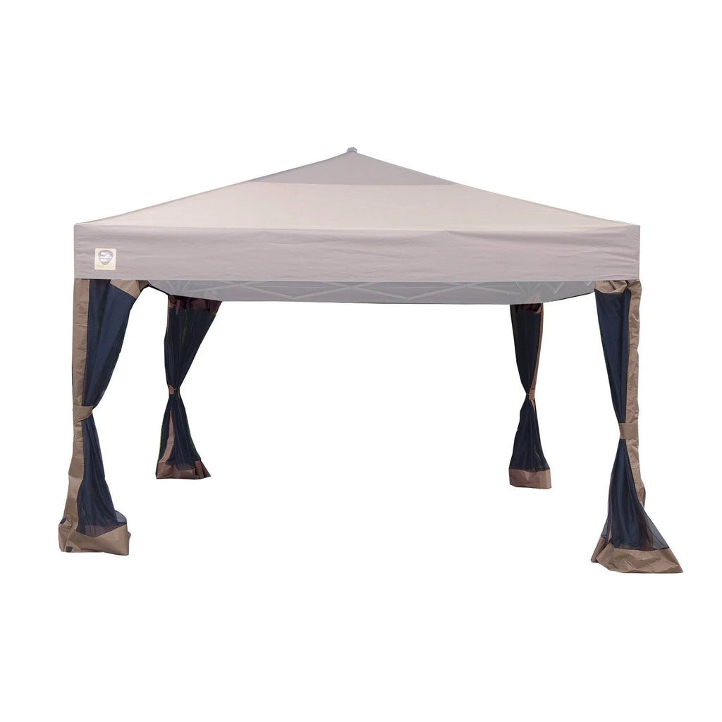 12 x 12 Ft Portable Canopy with Mesh Wall Screen Room Attachment Z4634