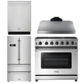 36 Propane Gas Range, Range Hood, Refrigerator, Dishwasher U865809