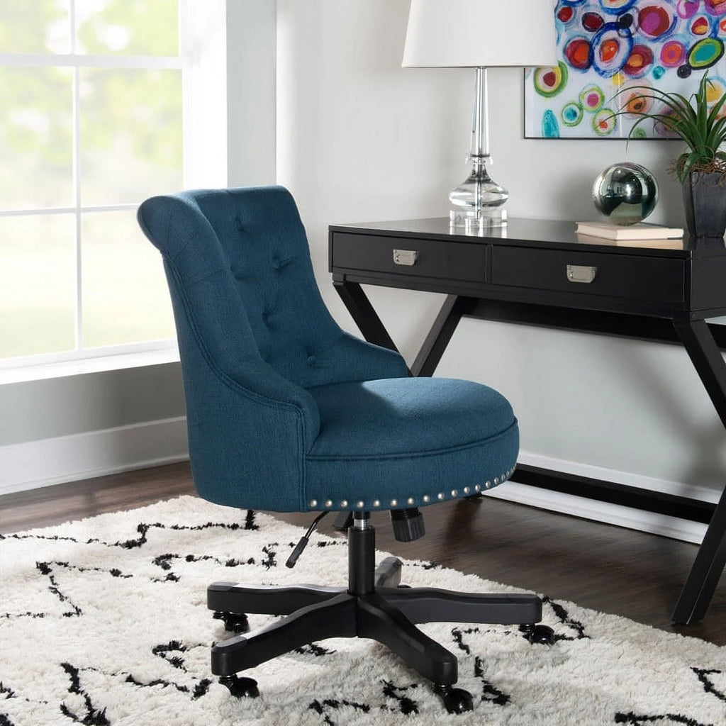 Beige Adjustable Swivel High Back Task Chair L722