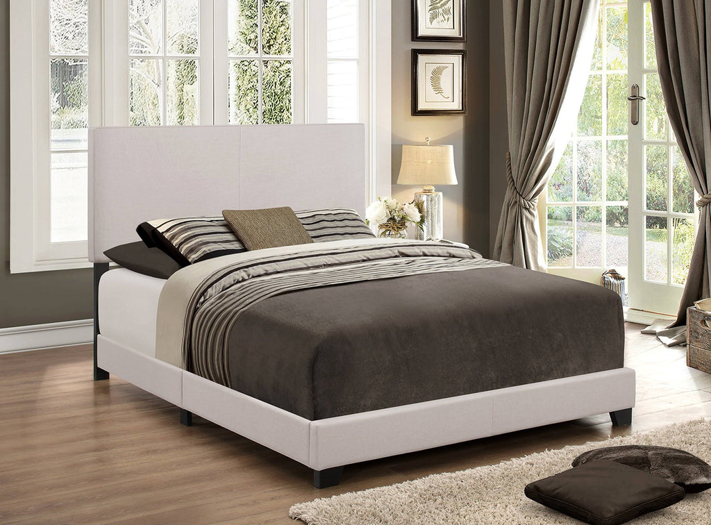California King Upholstered Panel Bed F3947