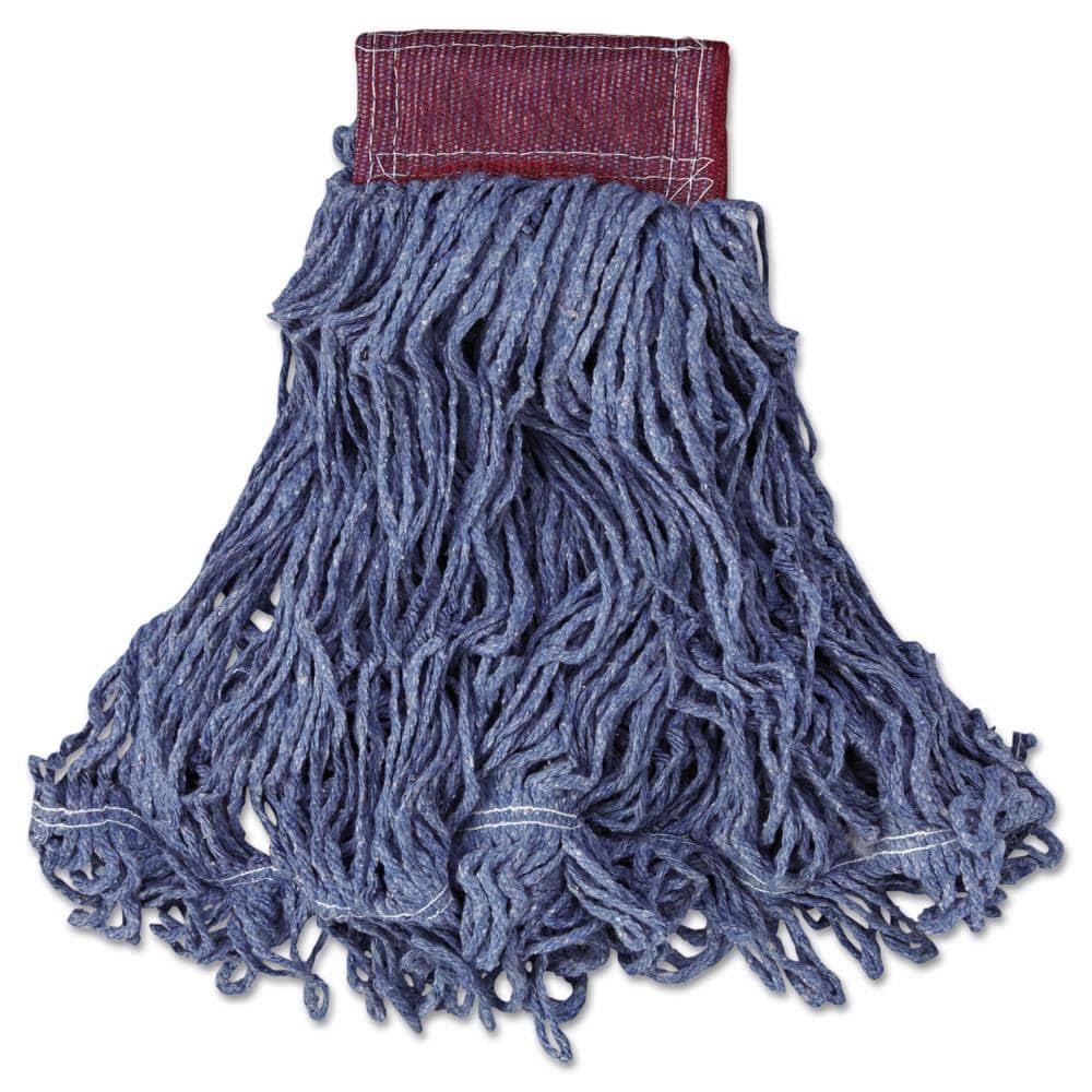 Large Cotton Synthetic Blue Mop Head W671471