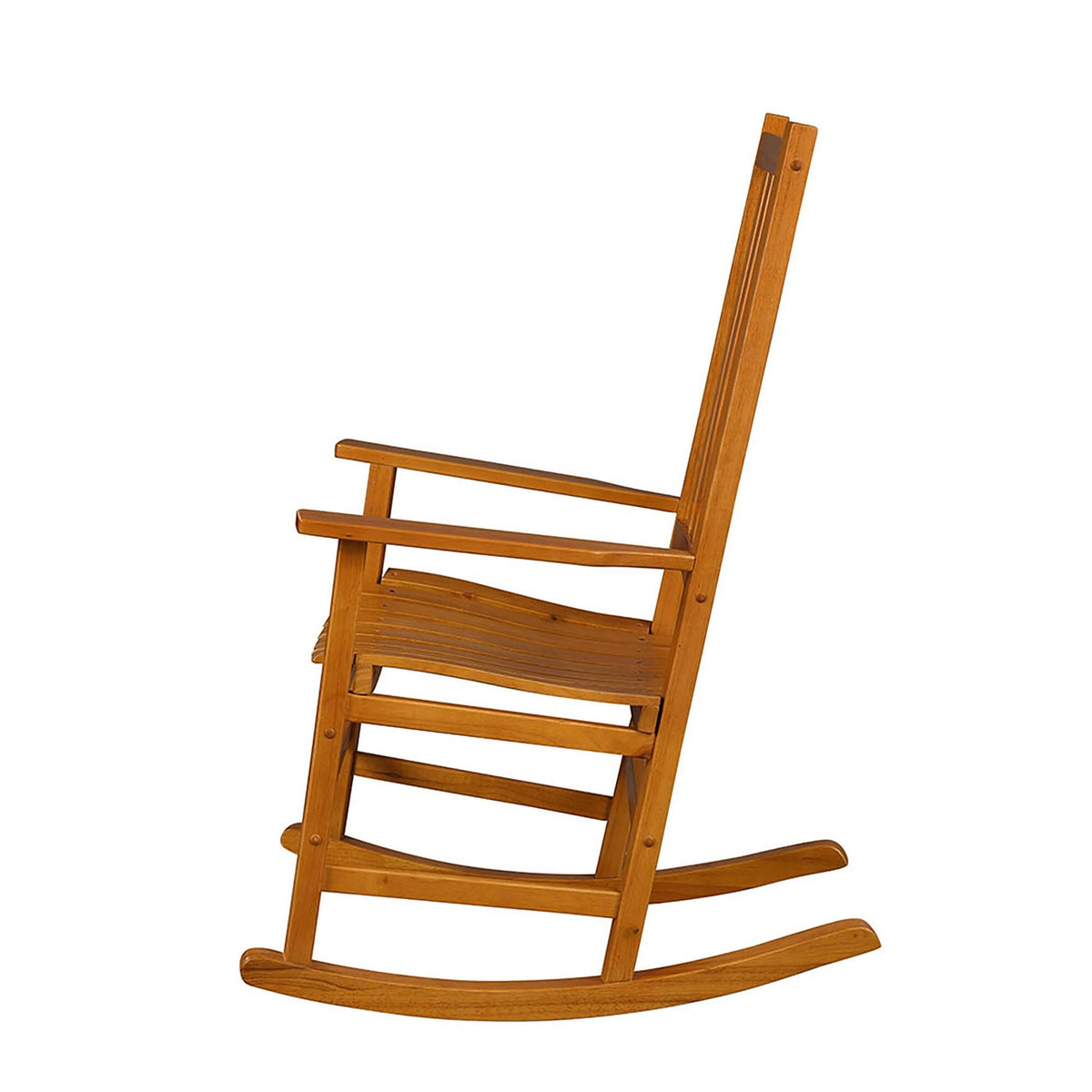 Warm Brown Wood Rocking Chair B81378