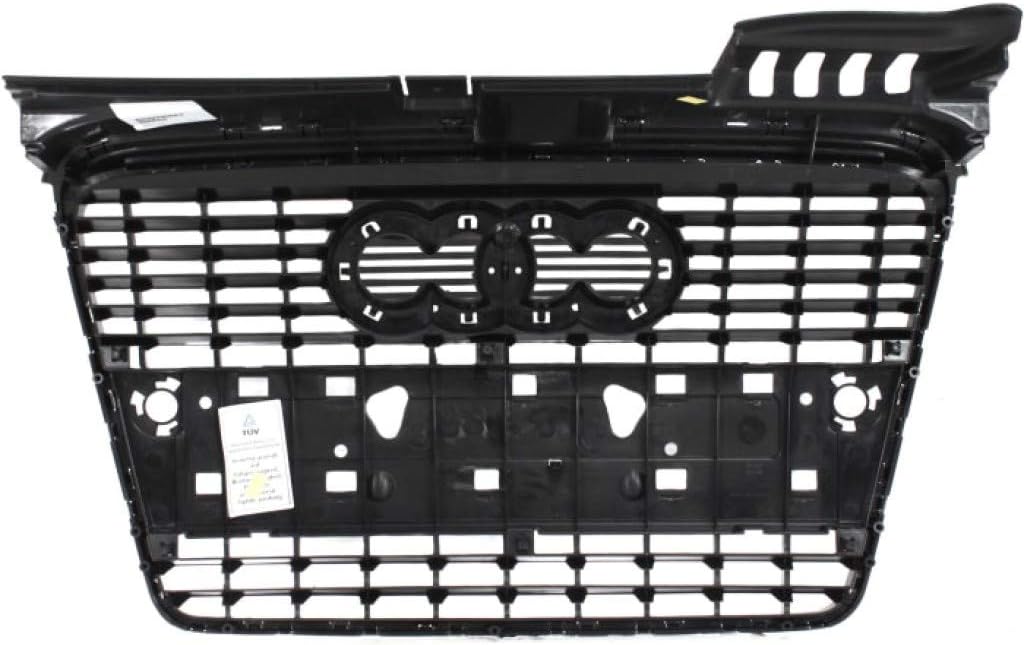 Audi A4 S4 Grille Assembly 2005-2009 Gray Plastic L998