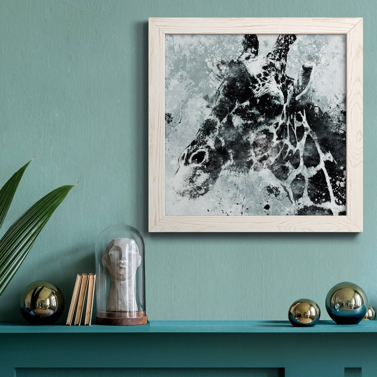 Framed Canvas - 31.5x31.5 - Walnut I1916