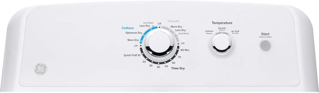 White 6 Cu.Ft. Electric Dryer T768