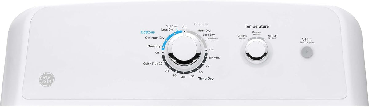 White 6 Cu.Ft. Electric Dryer T768