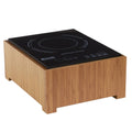 Bamboo Countertop Induction Cooker, 120V, 1600W J962753