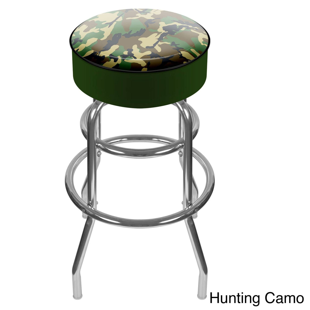 Camo Padded Swivel Bar Stool L7766