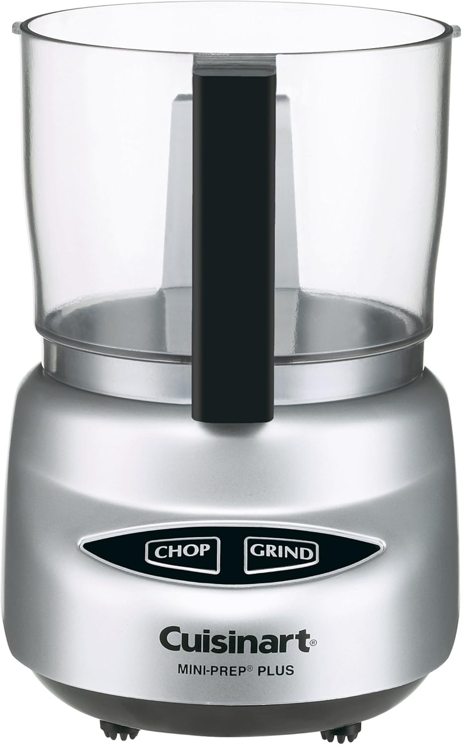 Mini Prep Plus Food Processor Brushed Chrome and Nickel & Set of 3 Fine Mesh Stainless Steel Strainers N3316