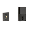 Satin Black Single Cylinder Deadbolt Z339350