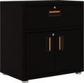 One Drawer Steel Cabinet with 2 Doors F69446