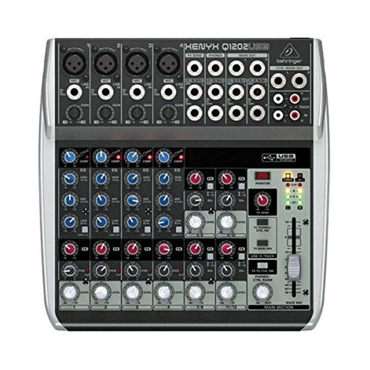 12 Mixer Powered Black Y1715
