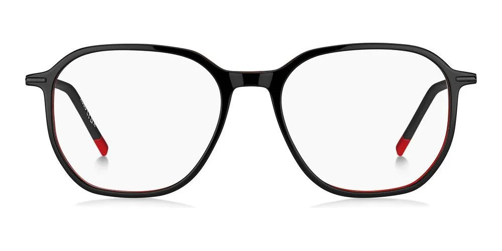 Geometric Acetate Men Black Red U10692