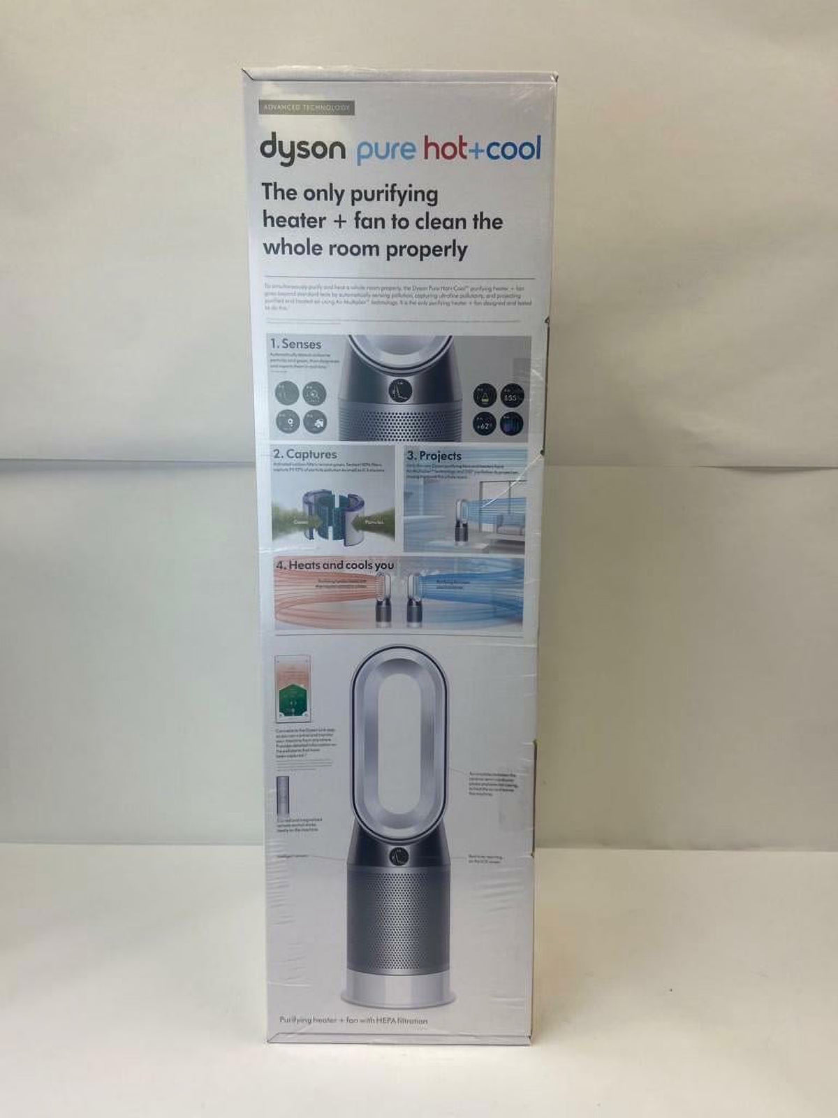 White Purifying Heater + Fan W143