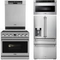 36 Electric Range, Refrigerator, Dishwasher and Microwave R323079
