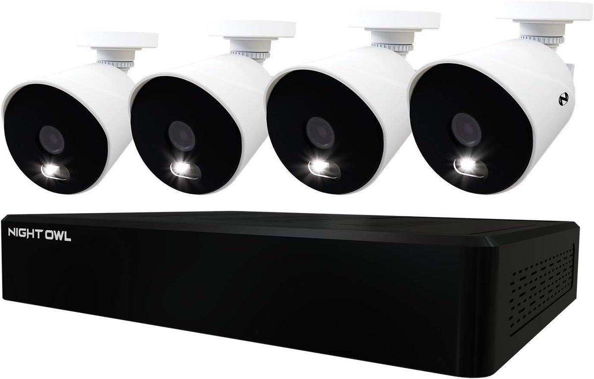 6 Wired 4K Ultra HD Indoor/Outdoor Security Camera System with 2TB Hard Drive E788945