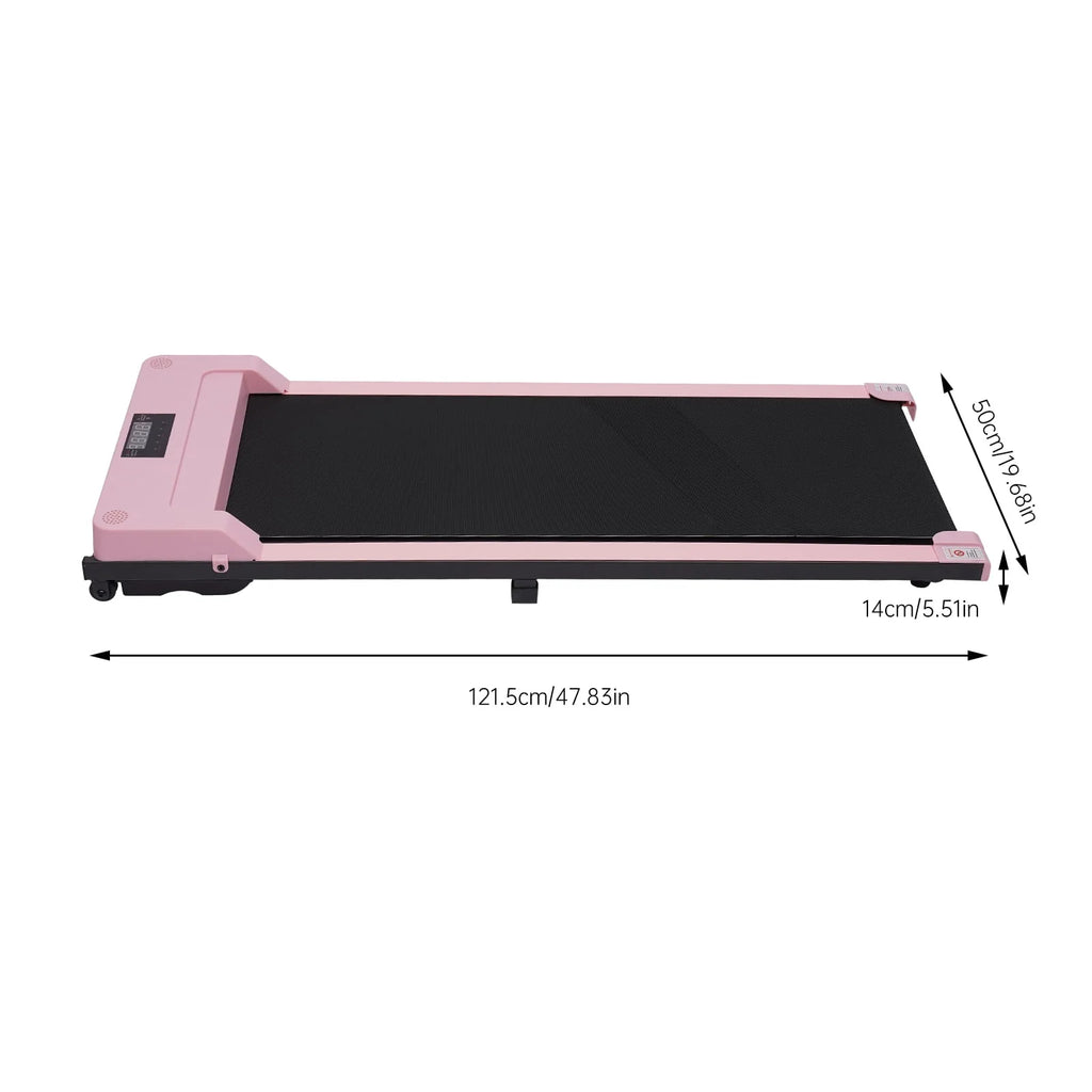 Under Desk Treadmill, 1.0 HP Portable Walking Treadmill A413059