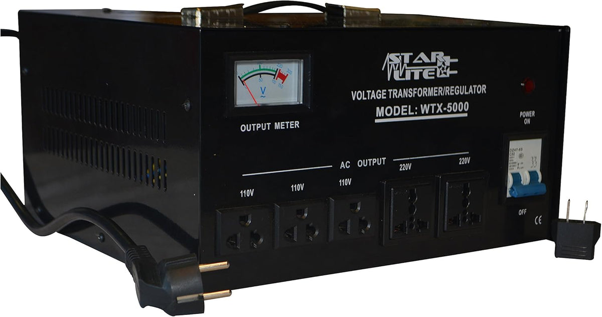 5000 Watt Step Up Down Voltage Converter Transformer 110 to 220 V O330