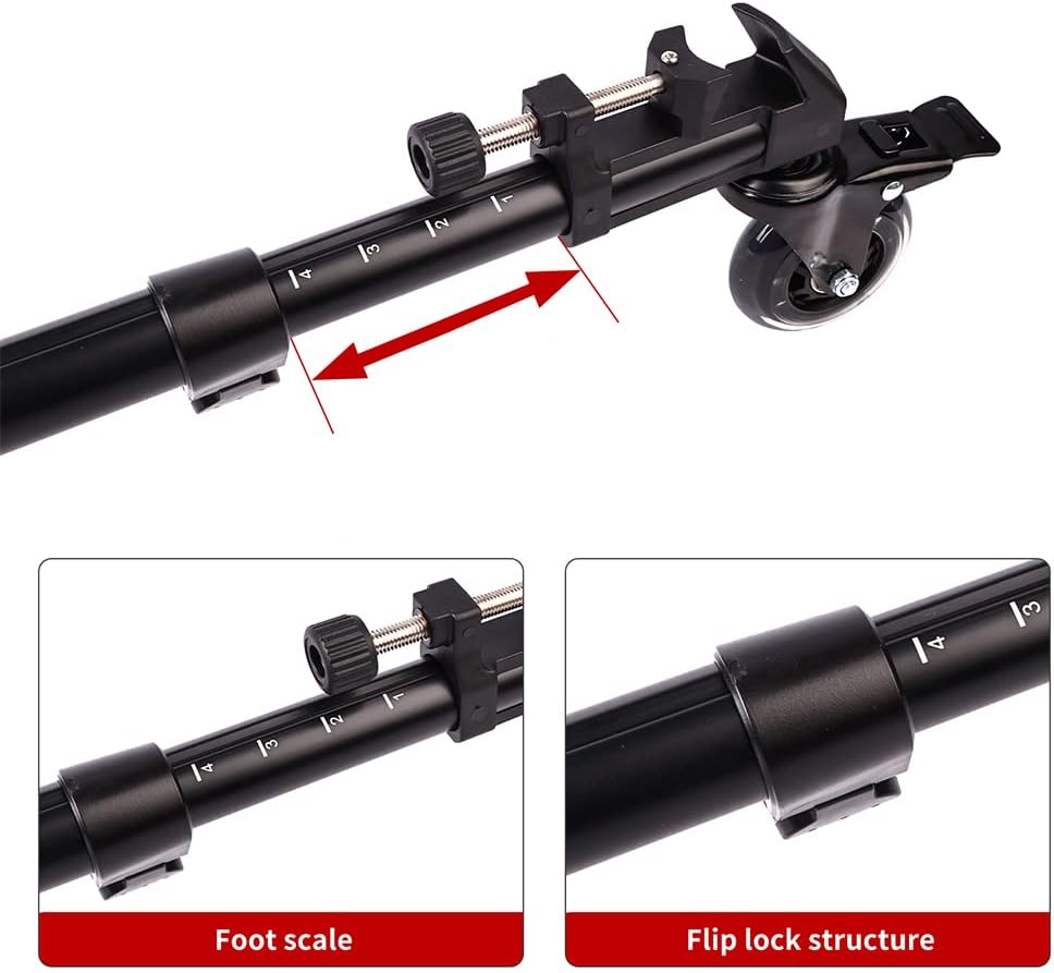 Heavy Duty Tripod Dolly with Wheels J8687