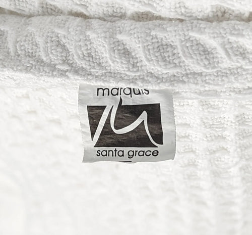 100% Cotton King White Waffle Blanket V6719