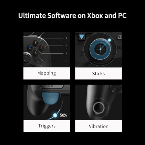 Black Wired Controller with Hall Effect Joysticks Q34573