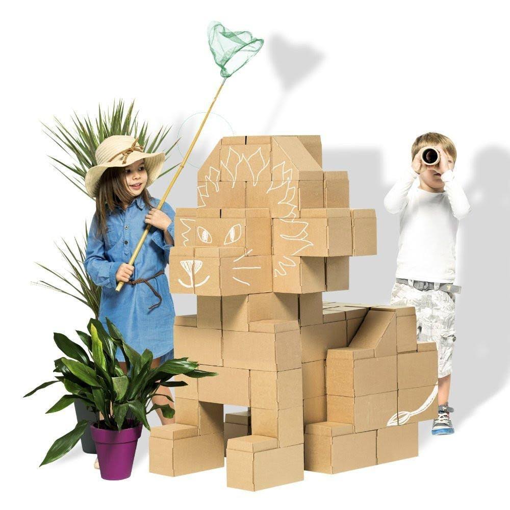 Giant Cardboard Building Blocks 60 Blocks T45012