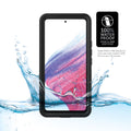 Black/Clear Waterproof Phone Case for Samsung Galaxy A53 5G H727342