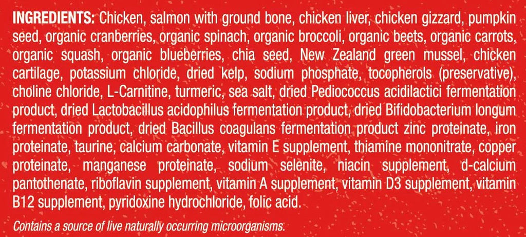 Chicken & Salmon Freeze-Dried Raw Dog Food, 5.5 oz L24410
