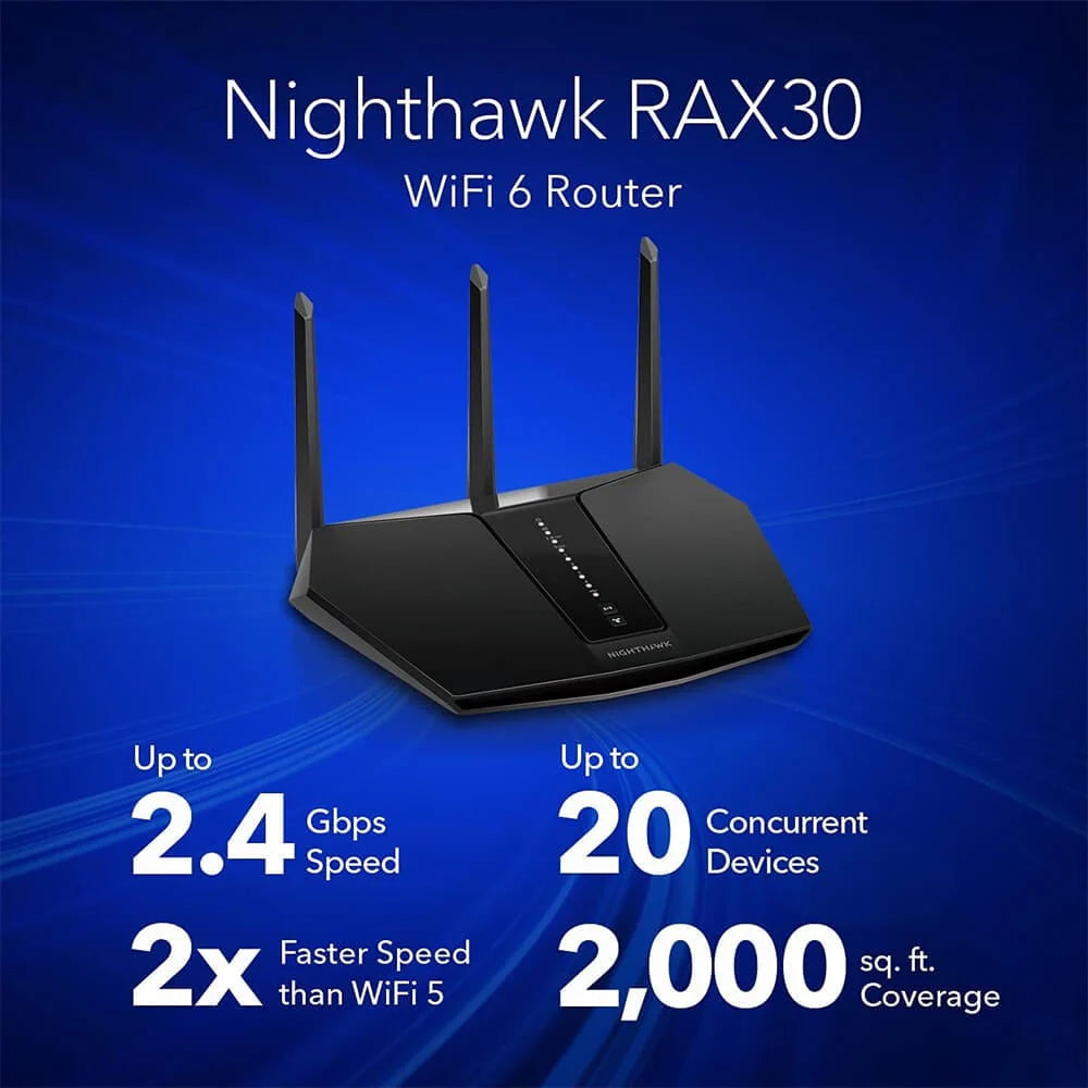 Black Dual Band Router E54287