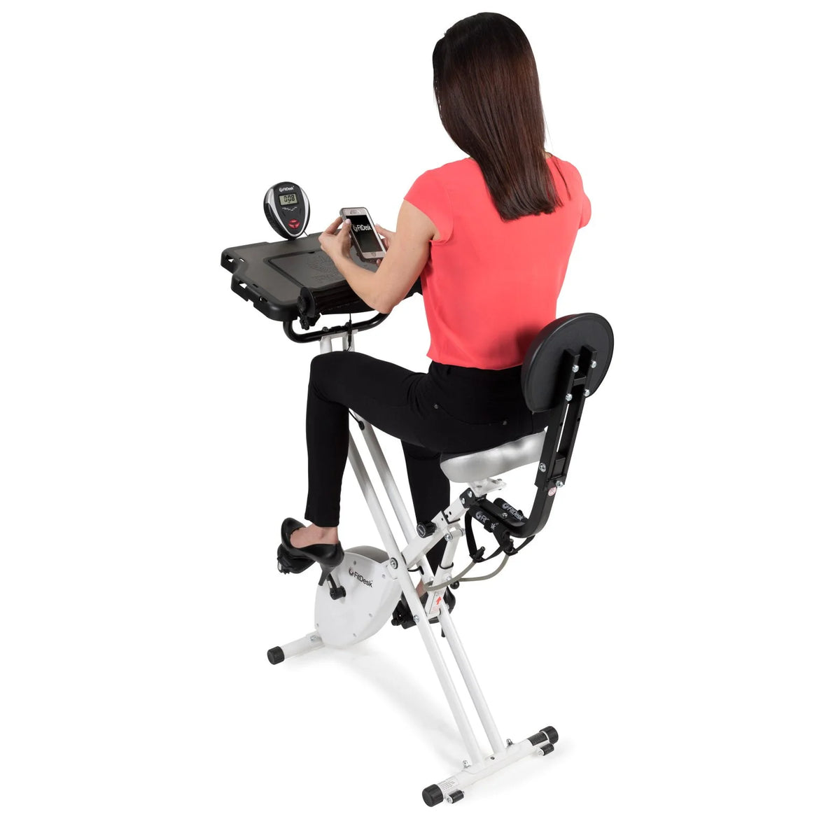 Exercise Bike Desk with Tablet Holder K76222