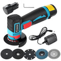 Cordless Angle Grinder 12V 16800 RPM Power Tool with 5 PCS Disc Y164