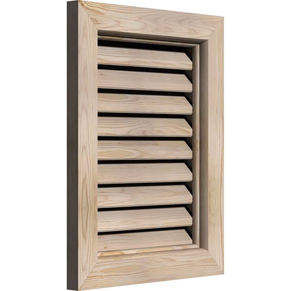 Primed Vertical Gable Vent U4814