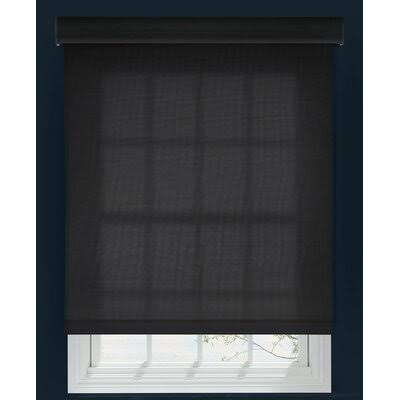 Black 5% Light Filtering Roller Shade M341