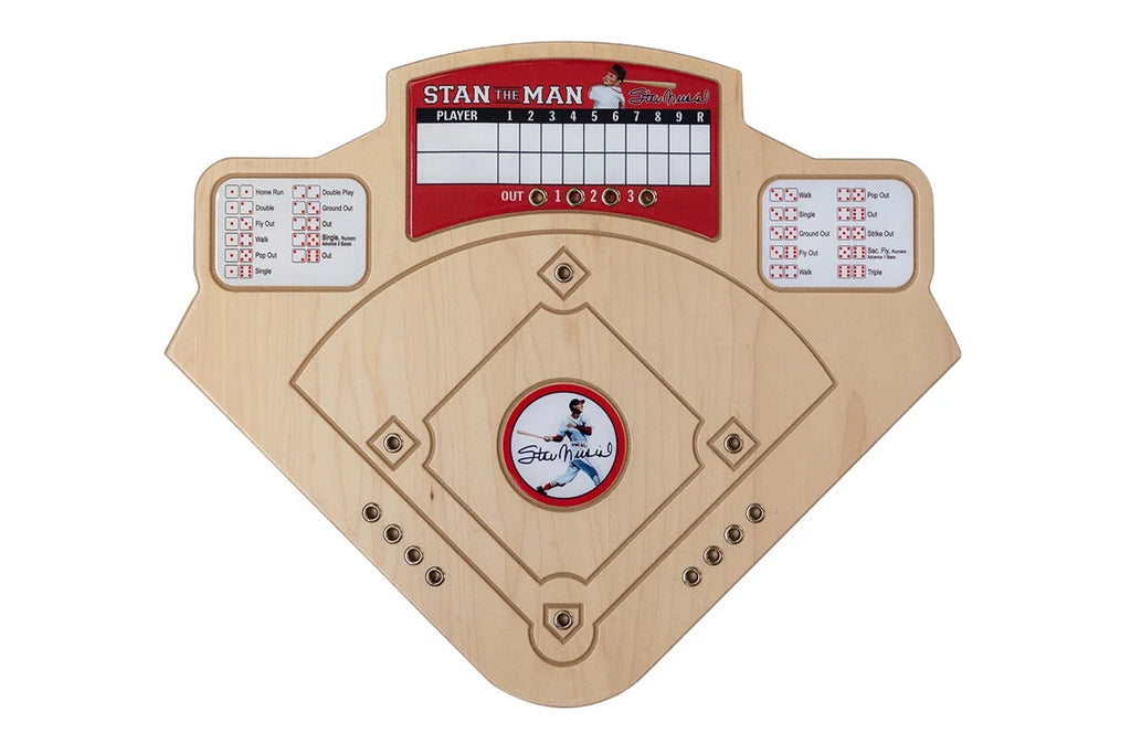Handcrafted Wooden Baseball Game A89389