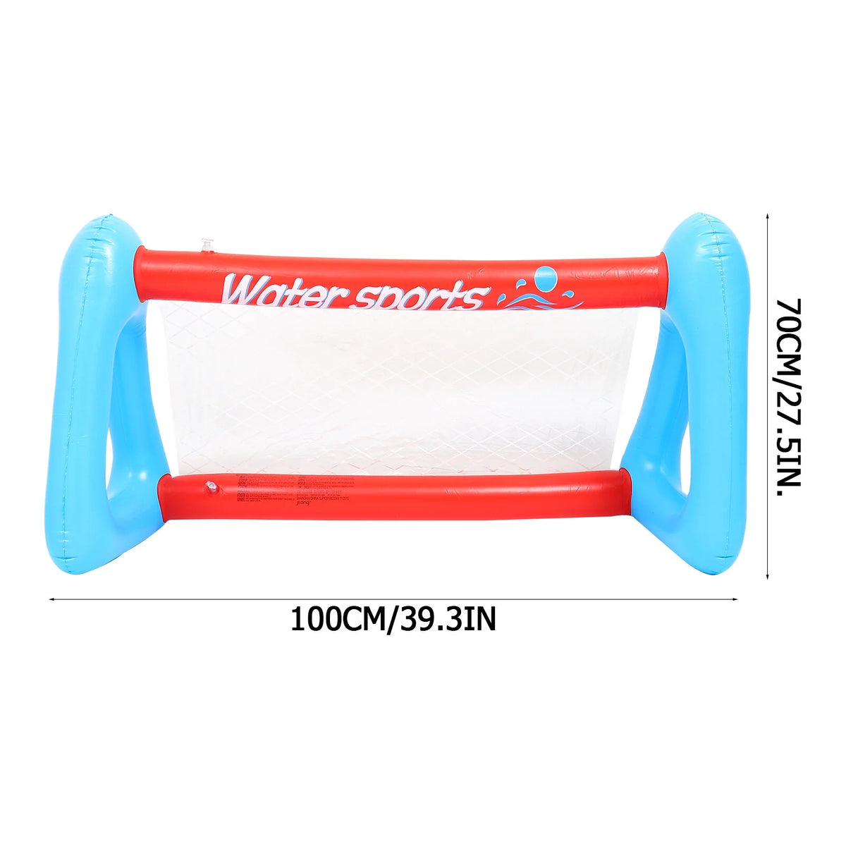 Inflatable Pool Float Set with Volleyball Net and Volleyballs L10344