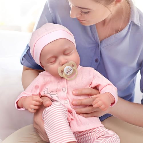 18 Inch Soft Body Realistic Reborn Baby Doll with Clothes and Toy Accessories A384020