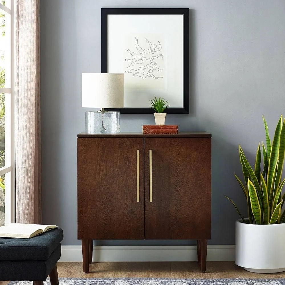 Mahogany Console Cabinet F919