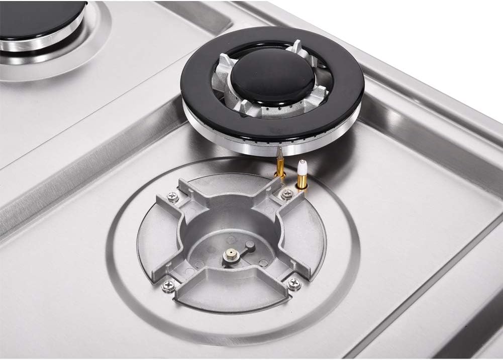 34 Inch 5 Burners Stainless Steel Gas Cooktop A2922