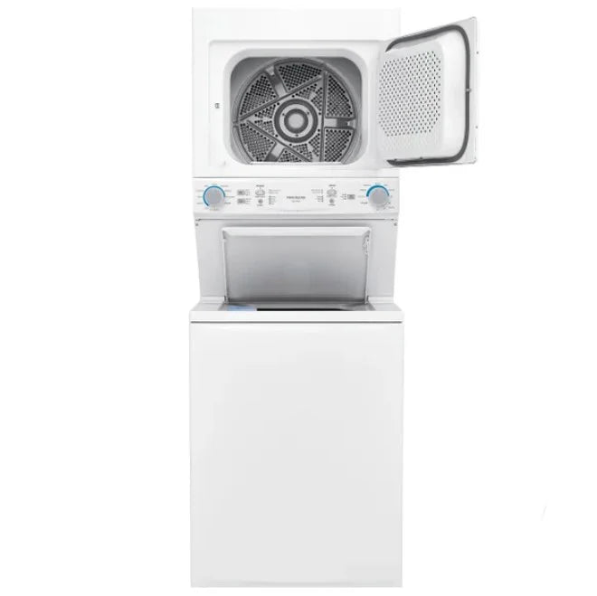 White Electric 4.5 Cu. Ft. Washer and 5.5 Cu. Ft. Dryer Laundry Centre U45126