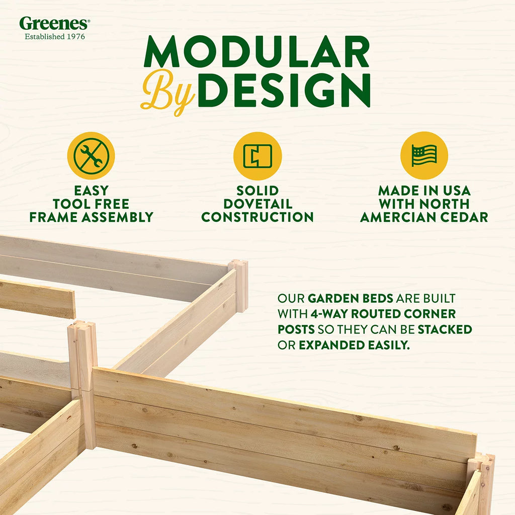 Cedar Raised Garden Bed G20919