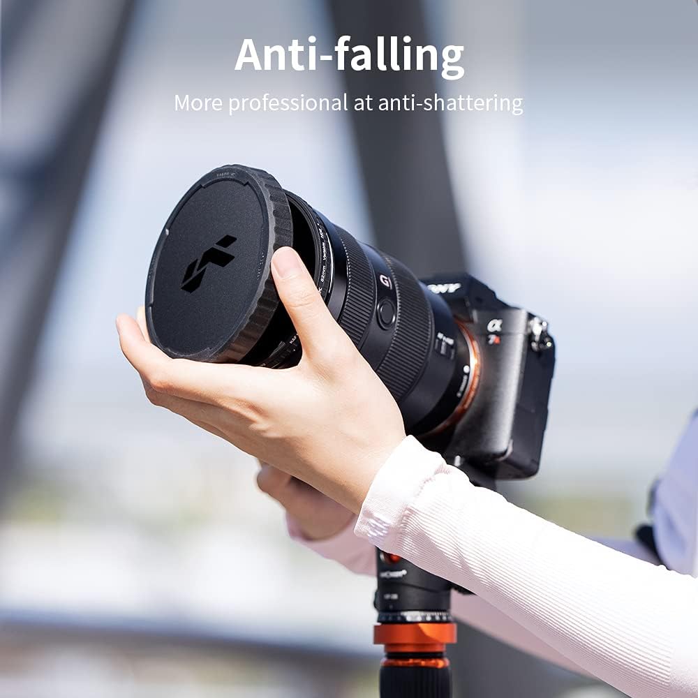 77mm Variable ND Lens Filter Kit (2 Pcs) ND2-ND32 with TPU Filter Cap L43876