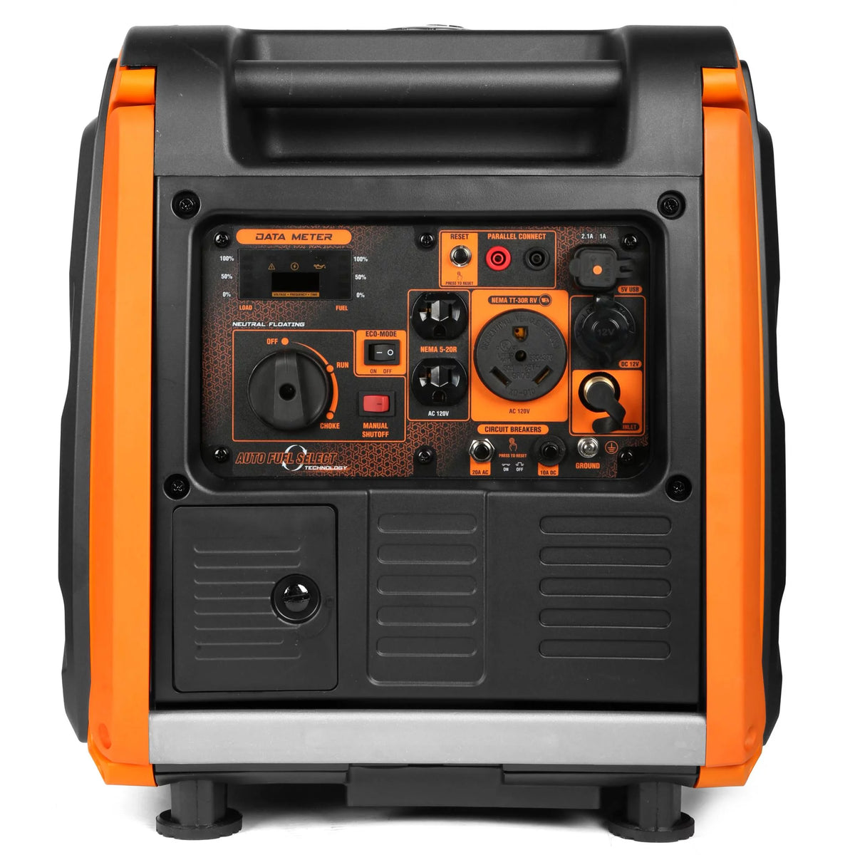 4500-Watt Dual Fuel Portable Inverter Generator Y8014