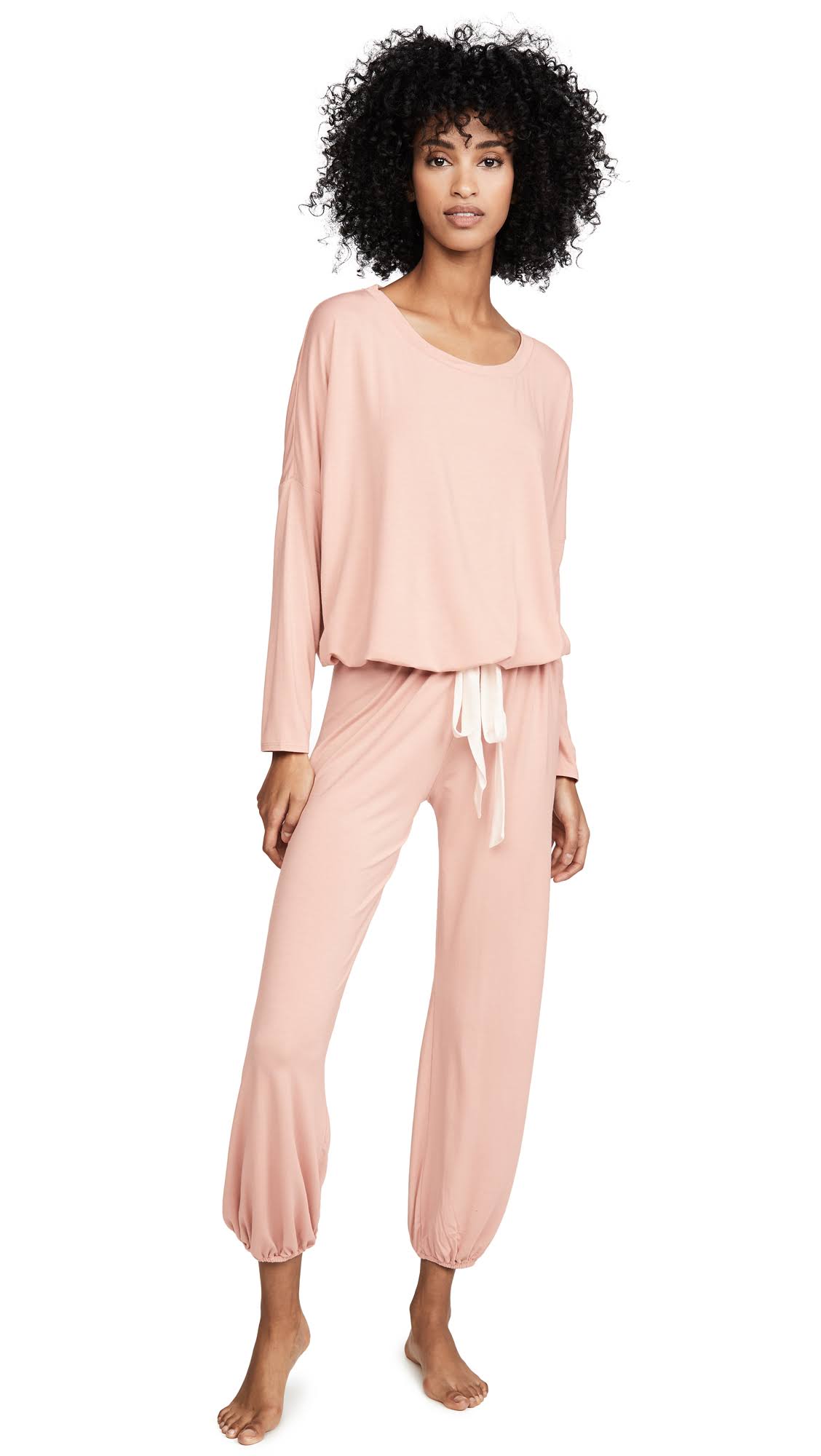 Misty Rose/Ivory Slouchy Set S332901