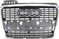 Audi A4 S4 Grille Assembly 2005-2009 Gray Plastic L998