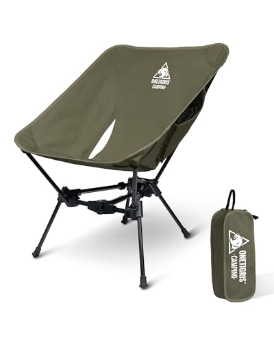 Lightweight Folding Camping Chair 330 lbs Capacity B2273